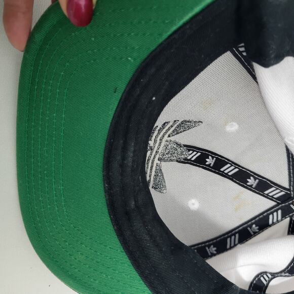 Adidas Black & White Snapback Baseball Cap 82625-2M11 - Picture 6 of 6